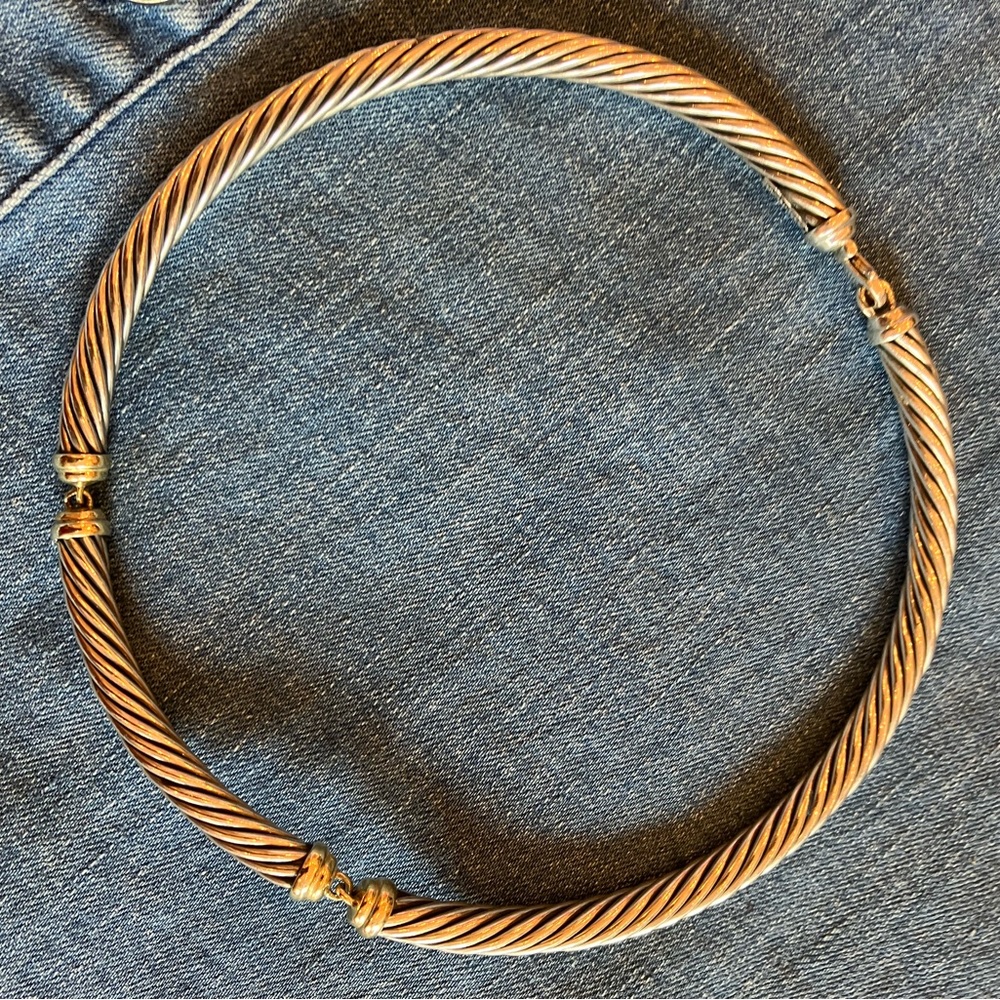 David Yurman cable necklace
